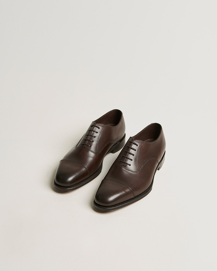 Herre | Oxfords | Loake 1880 | Aldwych Oxford Dark Brown Calf