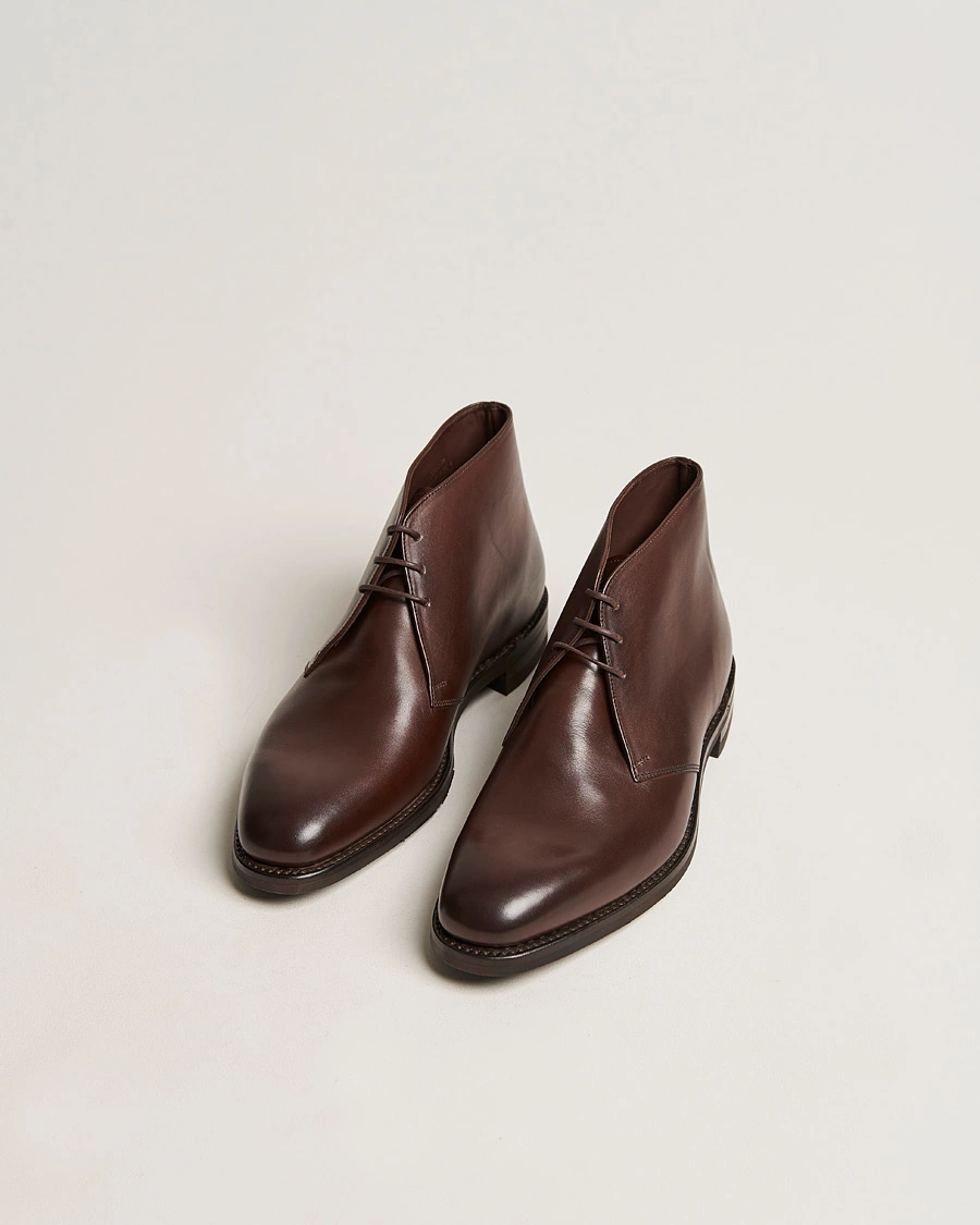 Herre | Chukka boots | Loake 1880 | Pimlico Chukka Boot Dark Brown Calf