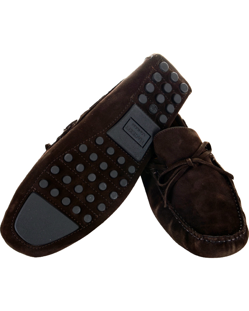 Herre | Hackett Lace Driver Chocolate | Hackett | Lace Driver Chocolate