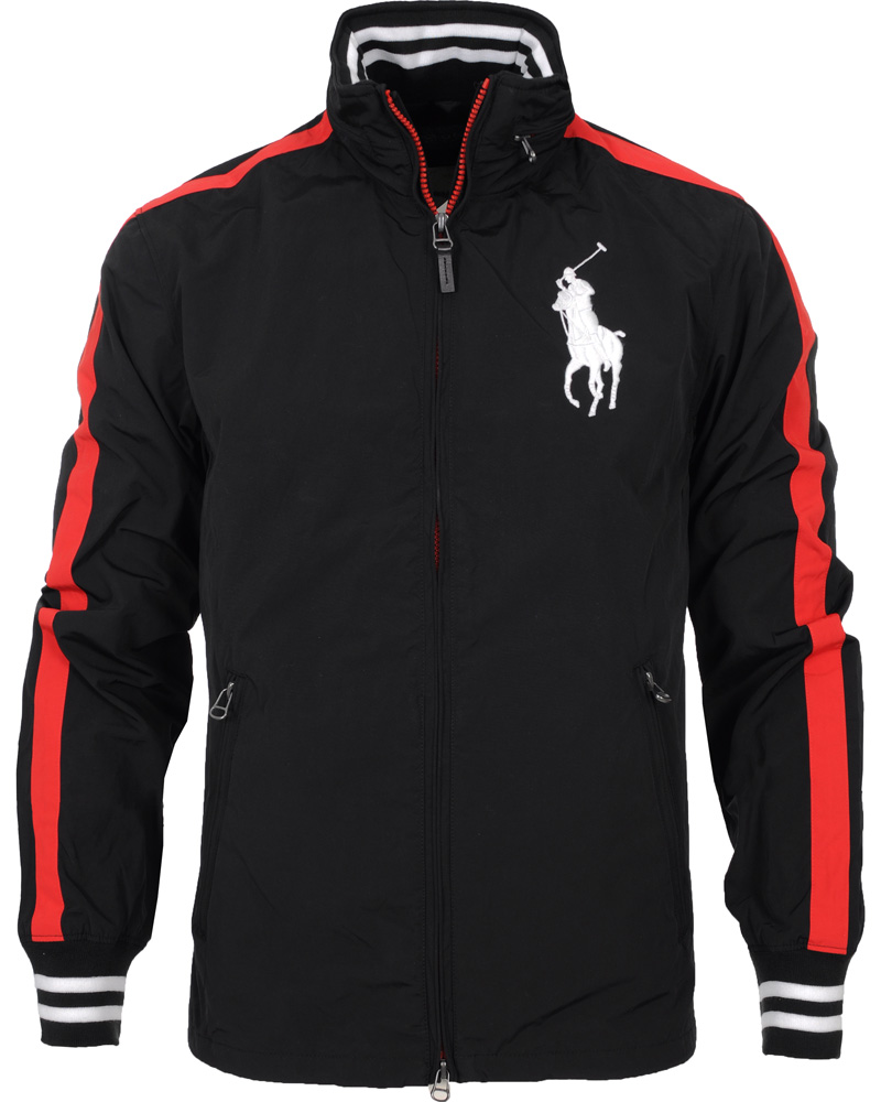 Herre | Jakker | Polo Ralph Lauren | Golf Windbreaker Black/Red