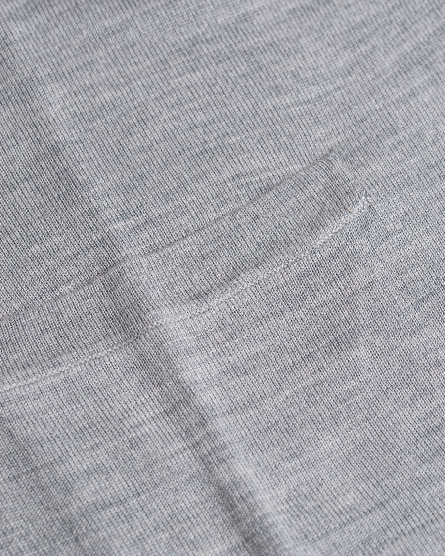 Herre | Trøjer | Filippa K | Fine Merino V-Neck Cardigan Grey Melange