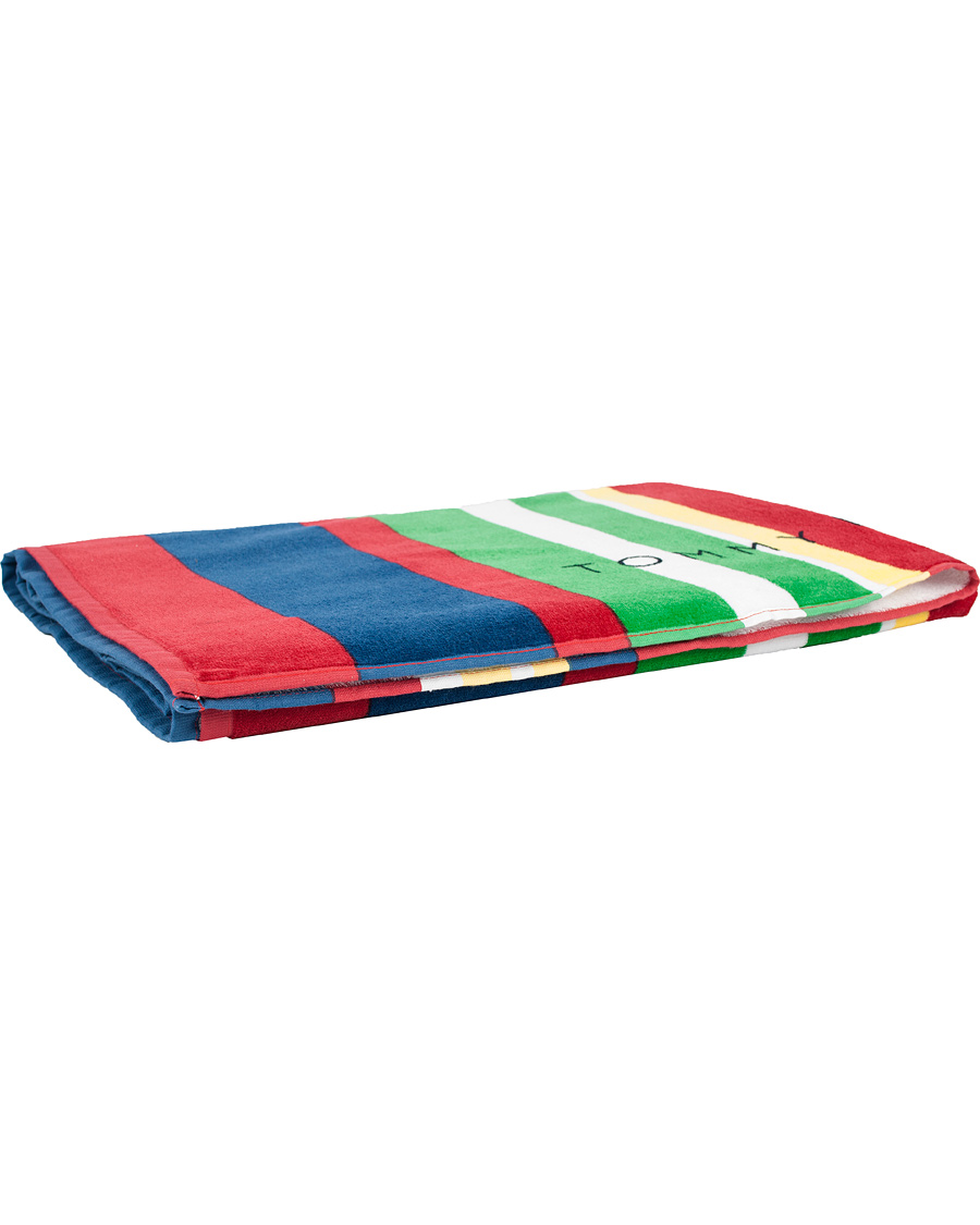 Herre | Tommy Hilfiger Handduk Kelly Green/Multi | Tommy Hilfiger | Handduk Kelly Green/Multi