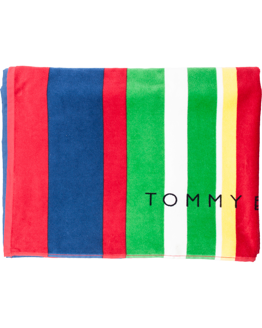 Herre | Tommy Hilfiger Handduk Kelly Green/Multi | Tommy Hilfiger | Handduk Kelly Green/Multi