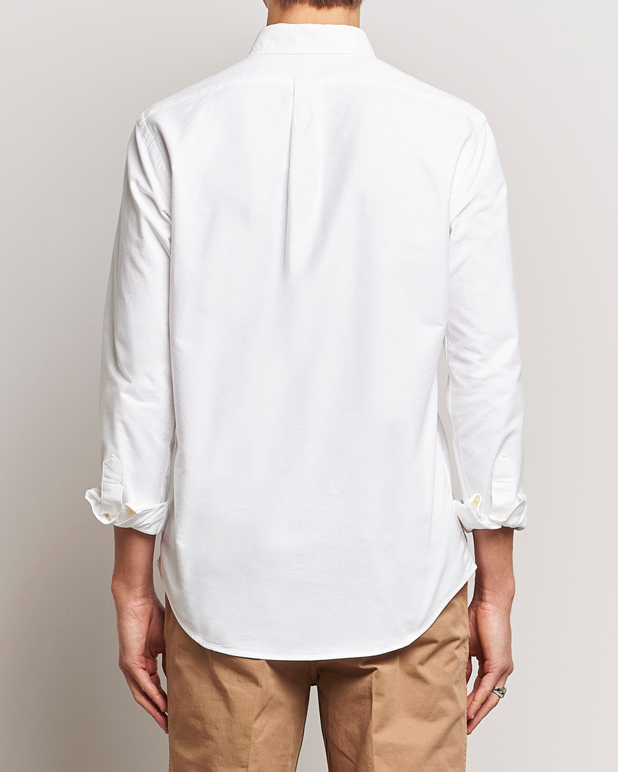 Herre | Polo Ralph Lauren Custom Fit Shirt Oxford White | Polo Ralph Lauren | Custom Fit Shirt Oxford White