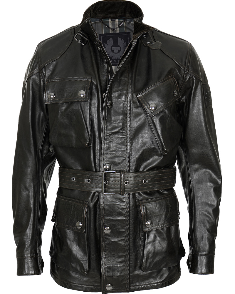 Herre | Jakker | Belstaff | Panther 4 Pocket Belted Leather Jacket Black