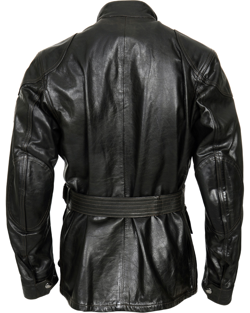Herre | Jakker | Belstaff | Panther 4 Pocket Belted Leather Jacket Black