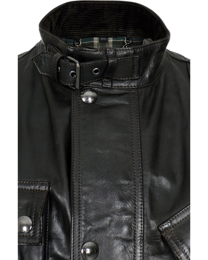 Herre | Jakker | Belstaff | Panther 4 Pocket Belted Leather Jacket Black
