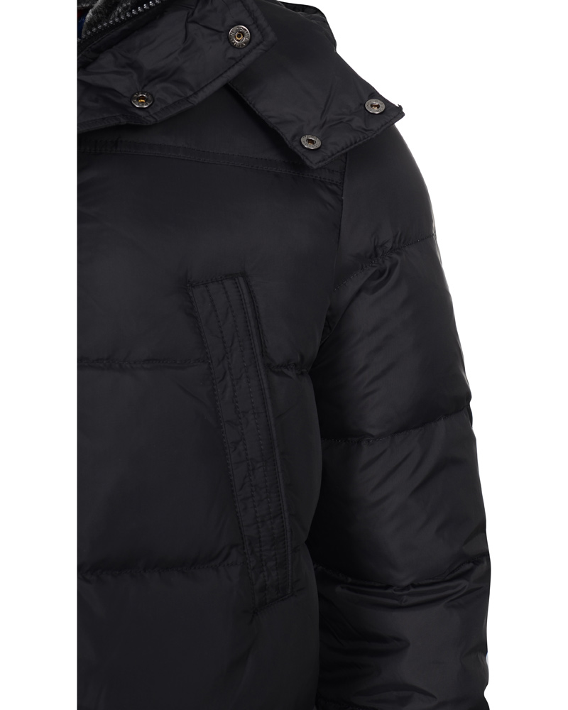 Herre | Jakker | Tommy Hilfiger | New Hudson Down Parka Flag Black