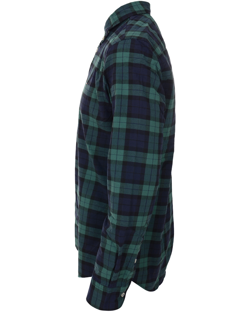 Herre | Skjorter | Tommy Hilfiger | Pharr Check New York Fit Shirt Navy