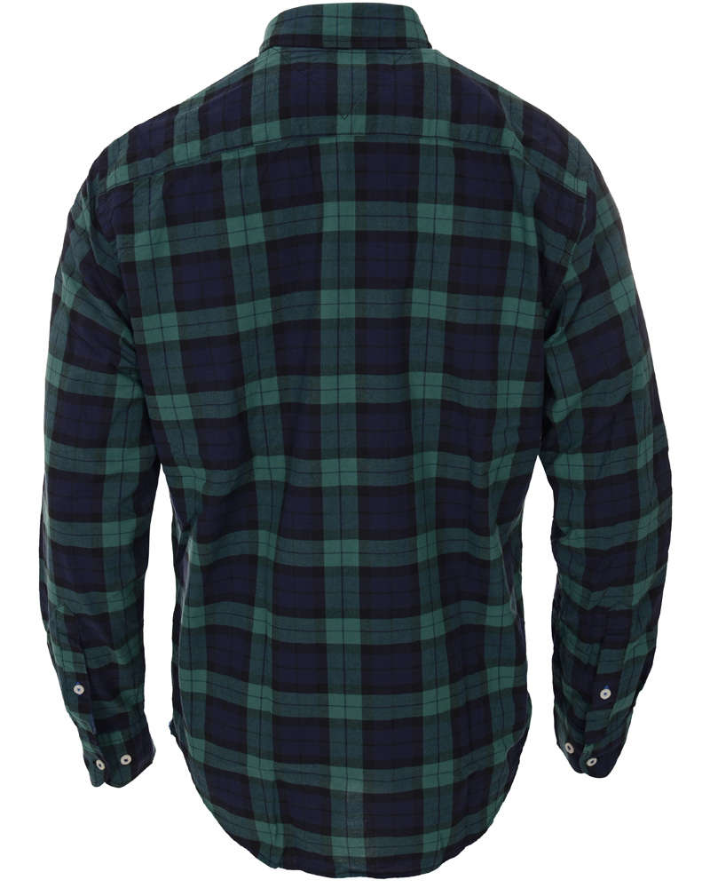 Herre | Skjorter | Tommy Hilfiger | Pharr Check New York Fit Shirt Navy