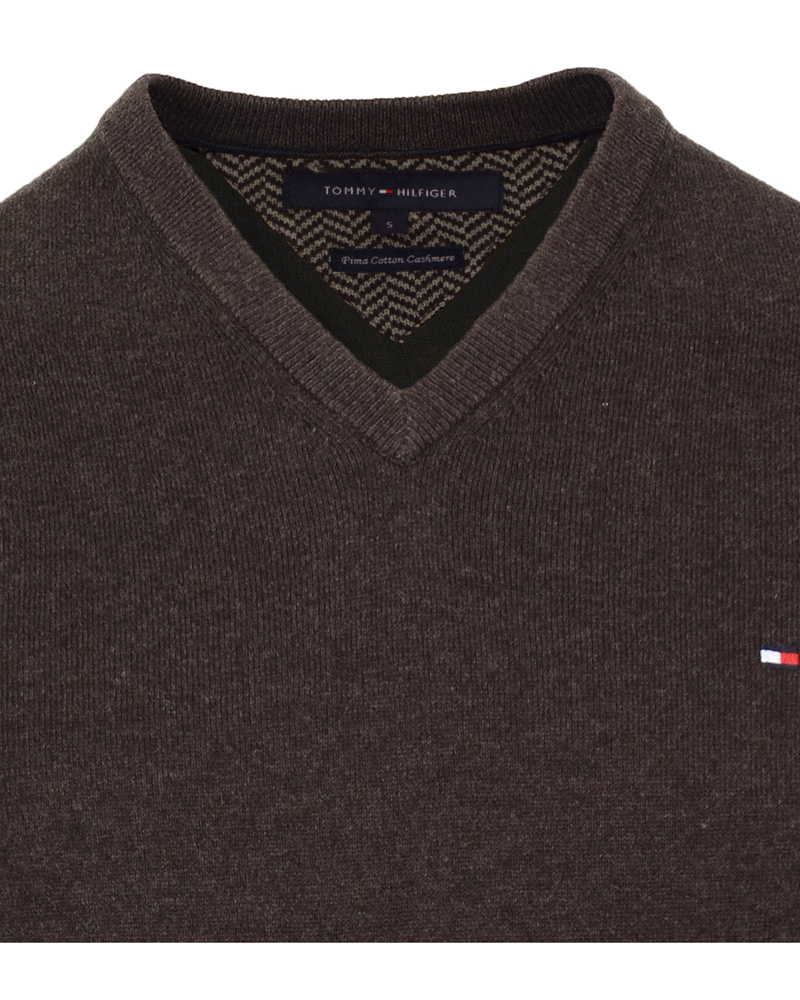 Herre | Trøjer | Tommy Hilfiger | Pima Cotton Cashmere Pullover After Dark