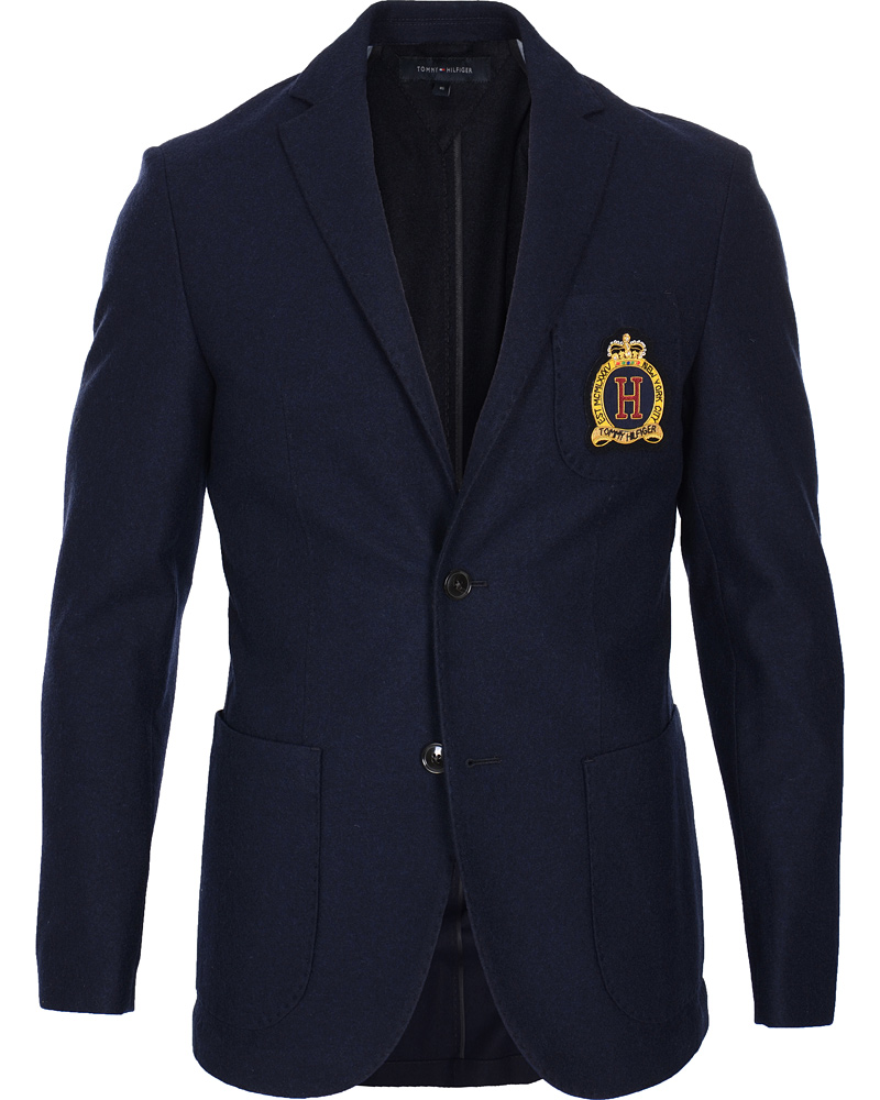 Herre | Blazere & jakker | Tommy Hilfiger | Badge Flanel Alaster Blazer Midnight