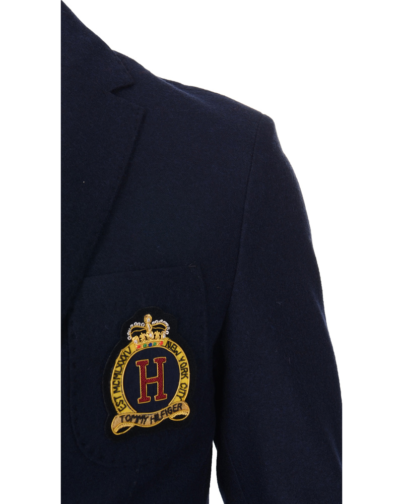 Herre | Blazere & jakker | Tommy Hilfiger | Badge Flanel Alaster Blazer Midnight