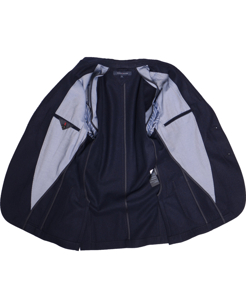 Herre | Blazere & jakker | Tommy Hilfiger | Badge Flanel Alaster Blazer Midnight