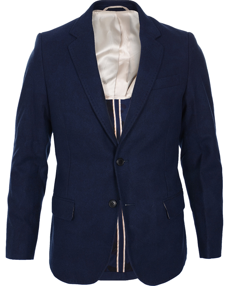 Herre | Blazere & jakker | J.Lindeberg | Hopper Cammo Flanel Jacket Navy