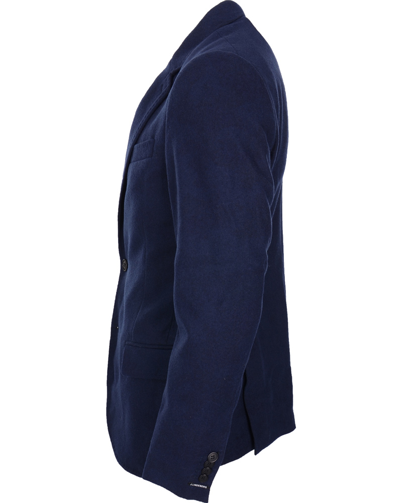 Herre | Blazere & jakker | J.Lindeberg | Hopper Cammo Flanel Jacket Navy