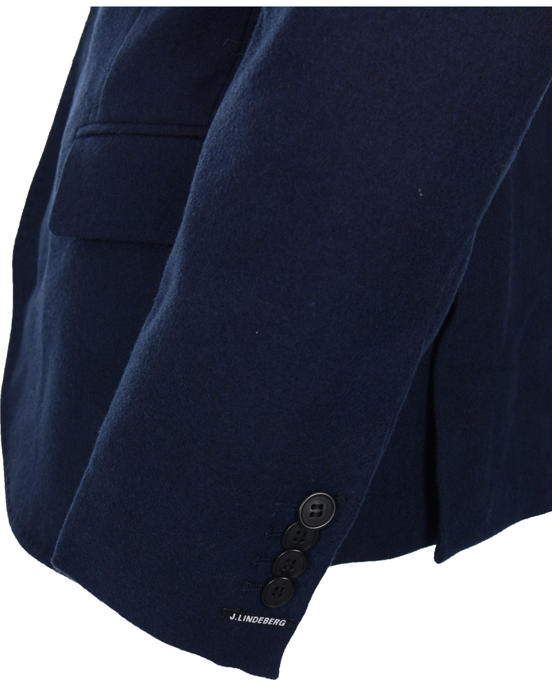 Herre | Blazere & jakker | J.Lindeberg | Hopper Cammo Flanel Jacket Navy