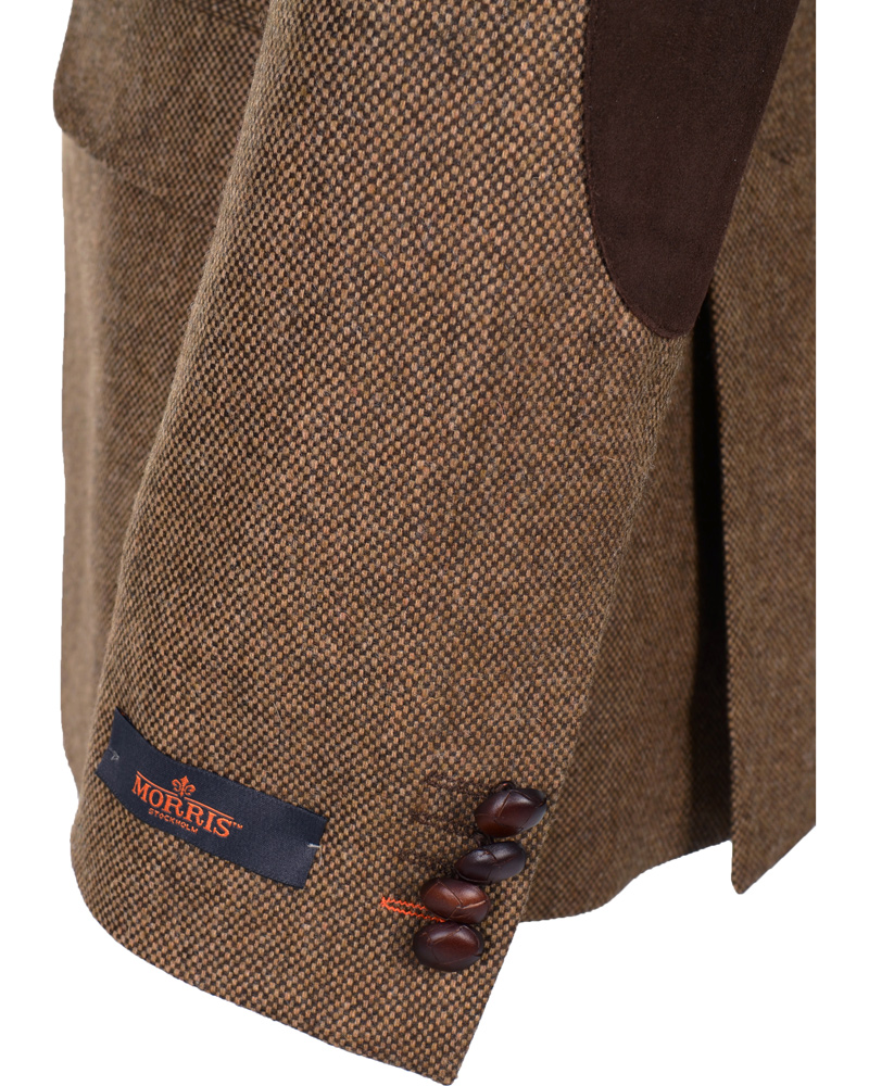 Herre | Blazere & jakker | Morris | Marlow Birds Eye Blazer Brown