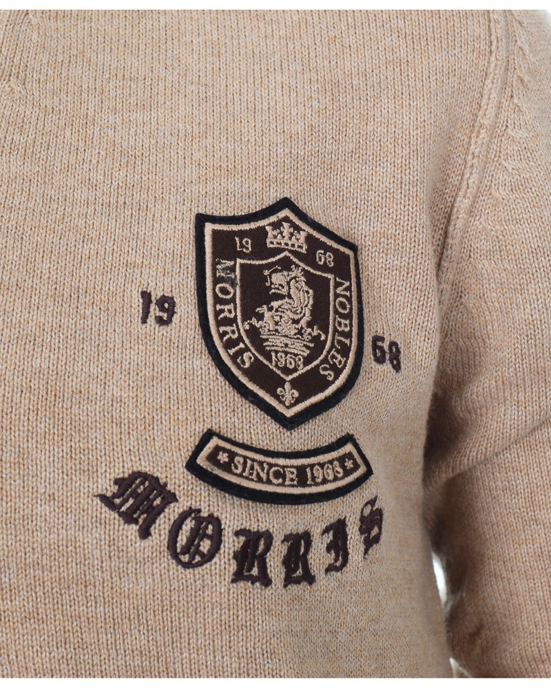 Herre | Trøjer | Morris | Bertie Cardigan Camel