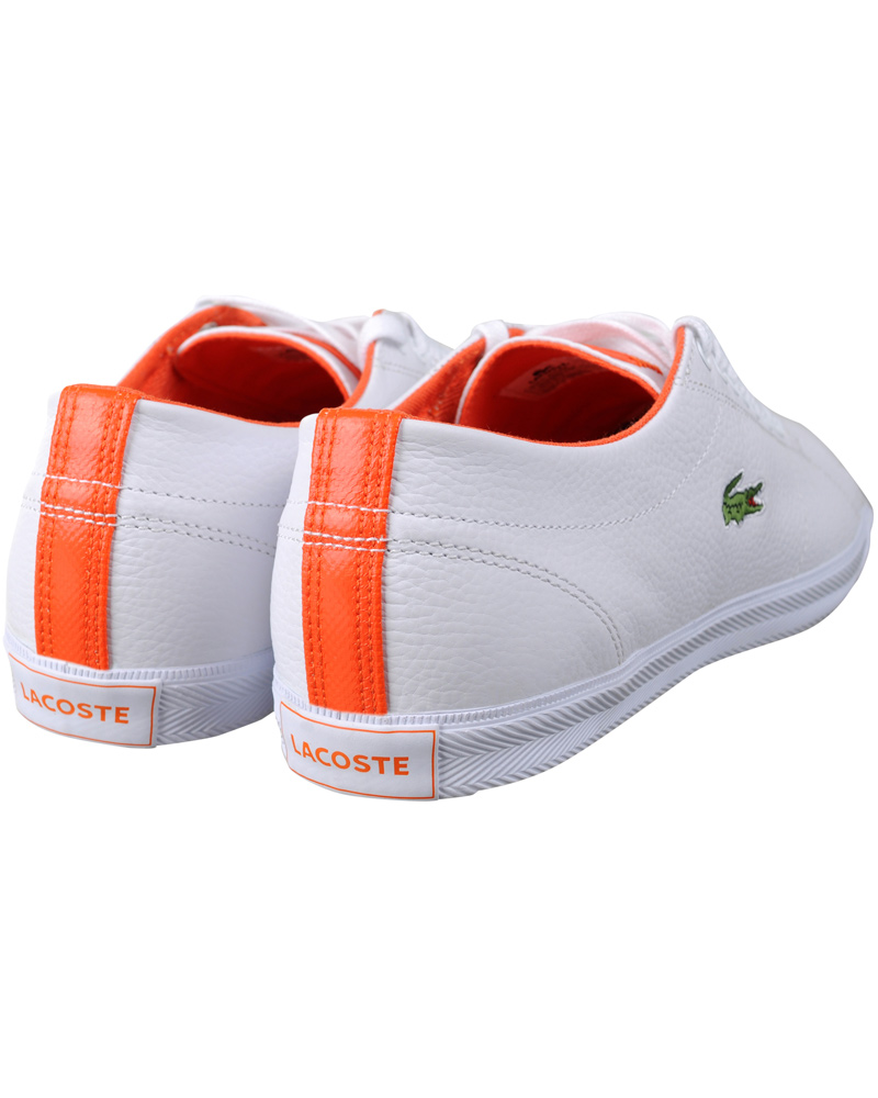 Herre | Lacoste Marcel Mov Sneaker White/Red | Lacoste | Marcel Mov Sneaker White/Red