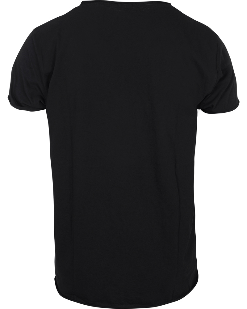 Herre | T-Shirts | Filippa K | Single Jersey Roll Edge Tee Black