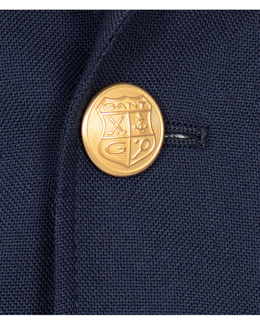 Herre | Blazere & jakker | GANT Rugger | The Hopsack Jacket Navy
