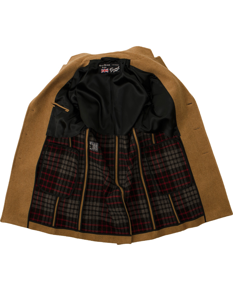 Herre | Jakker | Gloverall | Chesterfield Coat Tan