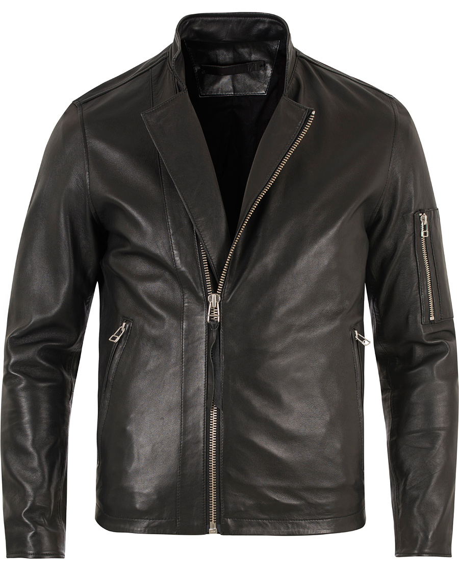 Herre | Jakker | Tiger of Sweden Jeans | Rikki Leather Jacket Black