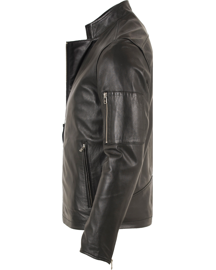 Herre | Jakker | Tiger of Sweden Jeans | Rikki Leather Jacket Black