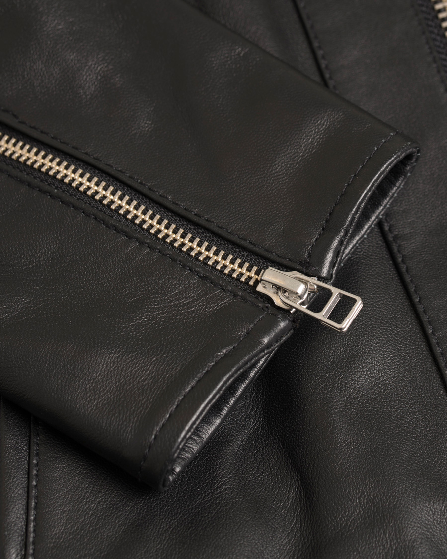 Herre | Jakker | Tiger of Sweden Jeans | Rikki Leather Jacket Black