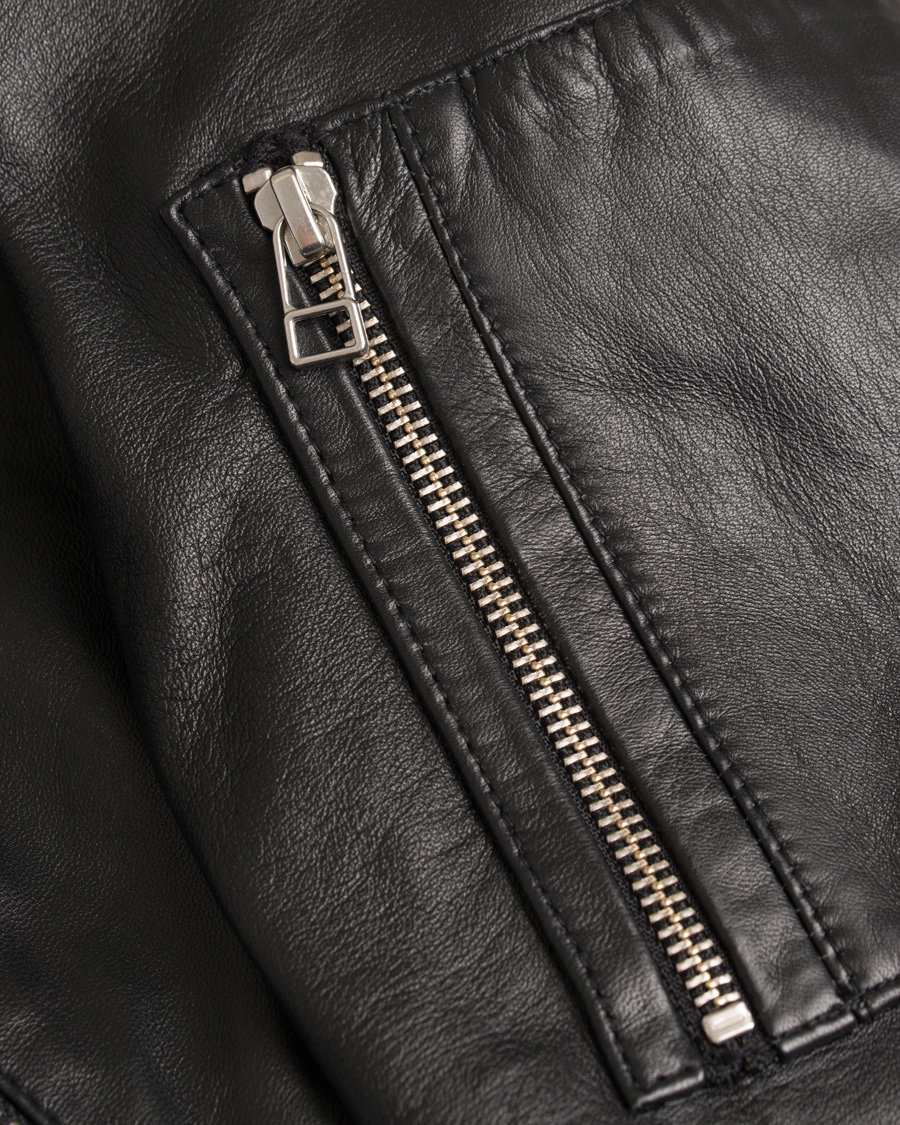Herre | Jakker | Tiger of Sweden Jeans | Rikki Leather Jacket Black