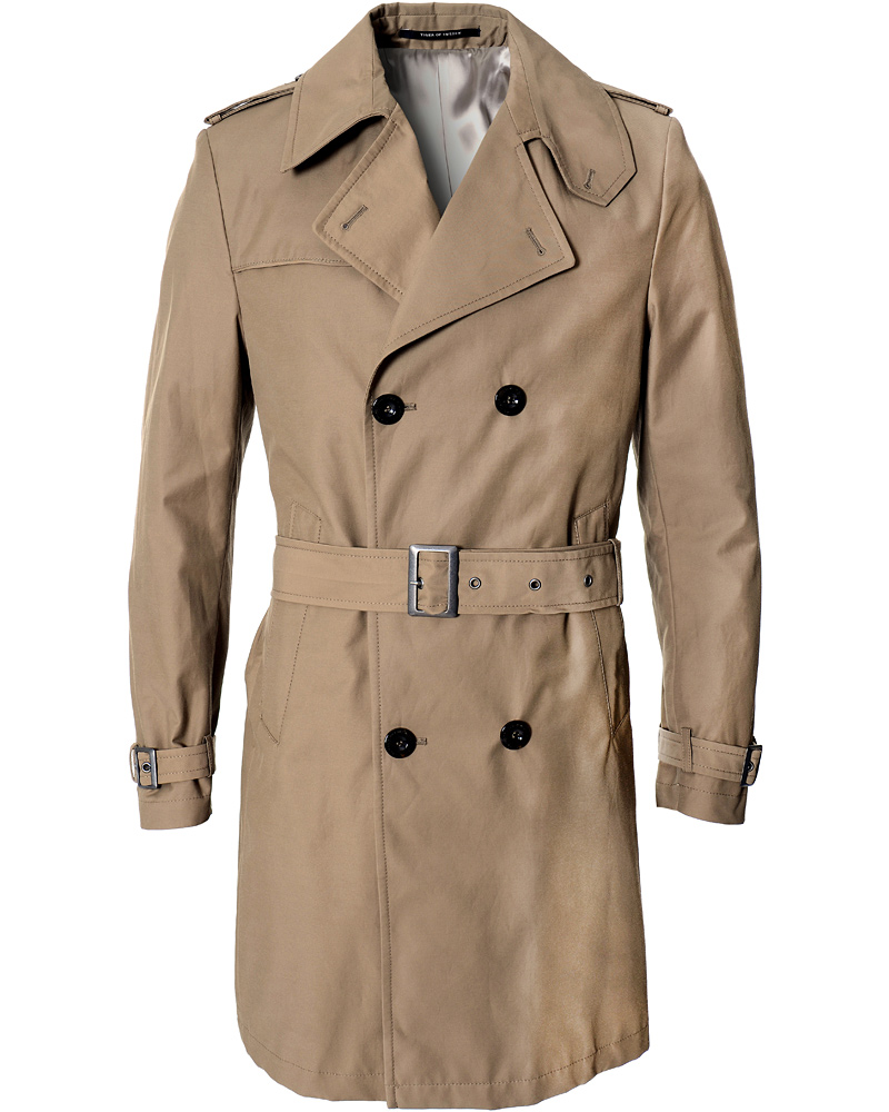 Herre | Jakker | Tiger of Sweden | Gil 3 Trenchcoat Khaki