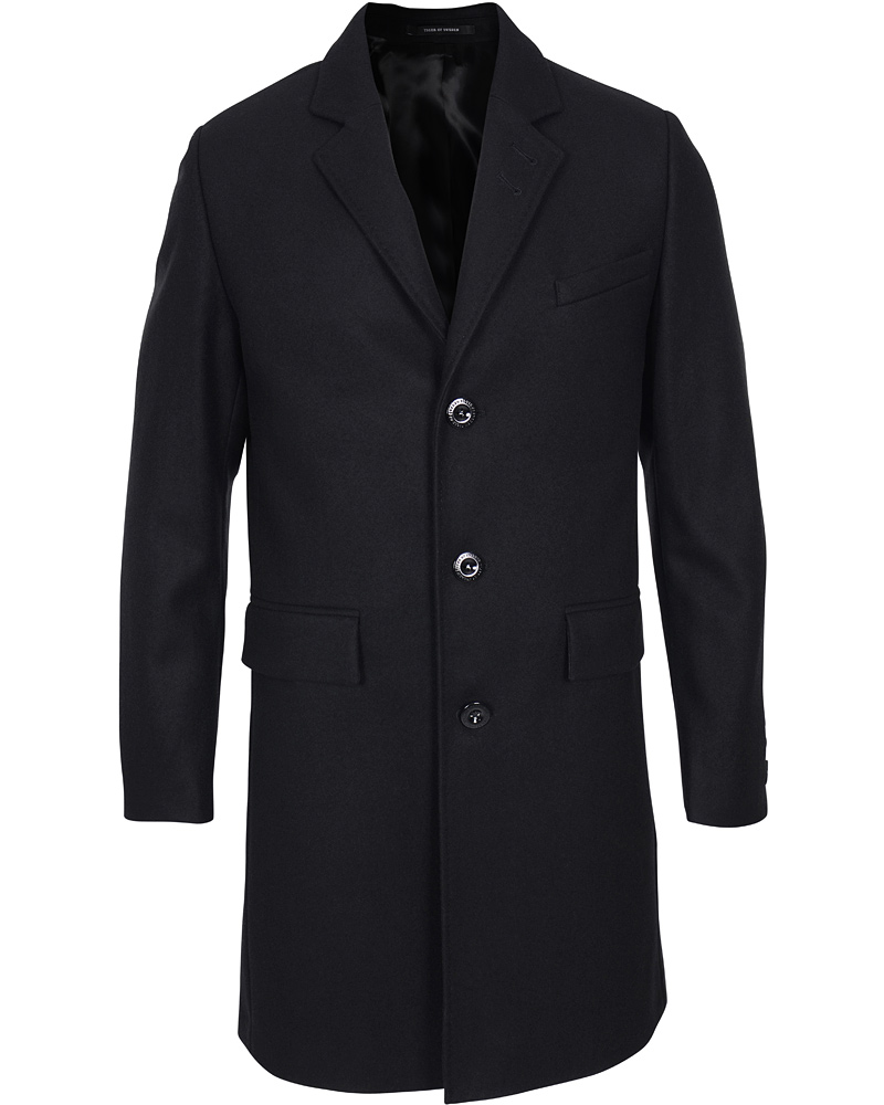 Herre | Jakker | Tiger of Sweden | Dempsey 4 Wool Coat Black