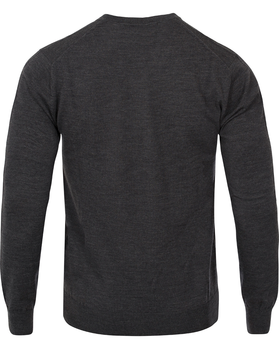 Herre | Trøjer | Tiger of Sweden | Harvard V-Neck Pullover Dark Grey