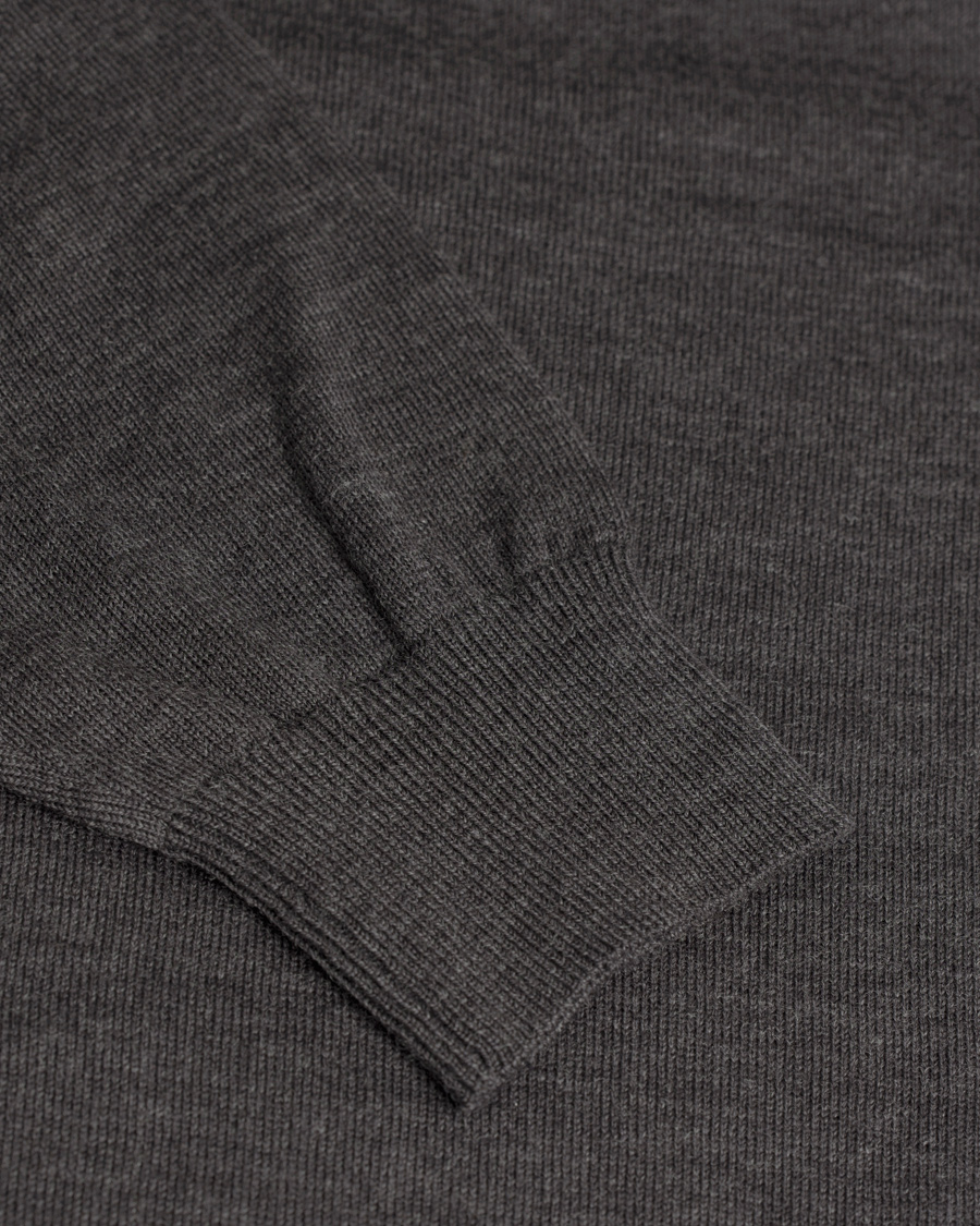 Herre | Trøjer | Tiger of Sweden | Harvard V-Neck Pullover Dark Grey