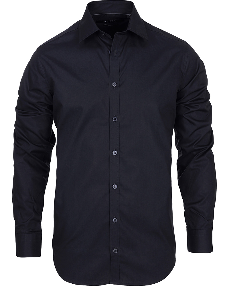 Herre | Skjorter | Tiger of Sweden | Steel Slim Fit Shirt Navy
