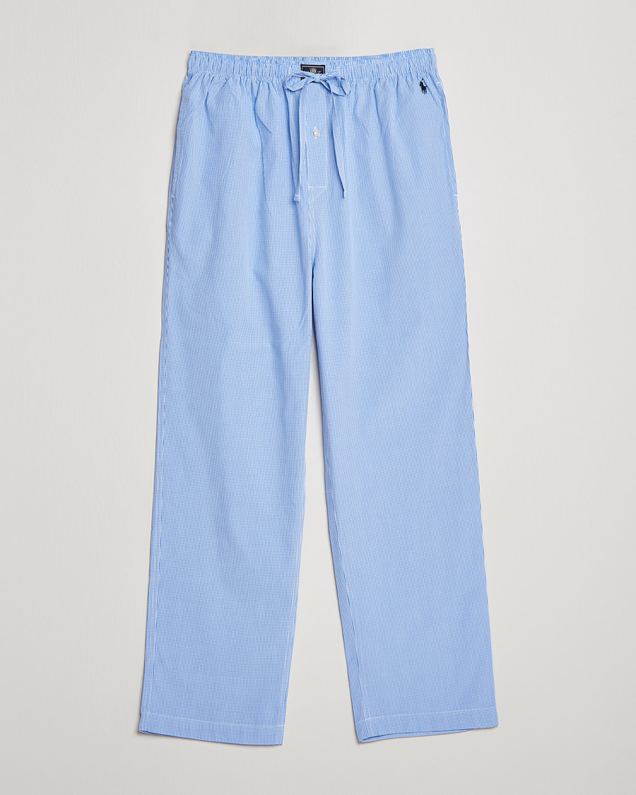 Herre | Pyjamas & Morgenkåber | Polo Ralph Lauren | Pyjama Pant Mini Gingham Blue