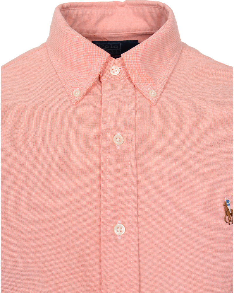 Herre | Skjorter | Polo Ralph Lauren | Slim Fit Shirt Oxford Orange