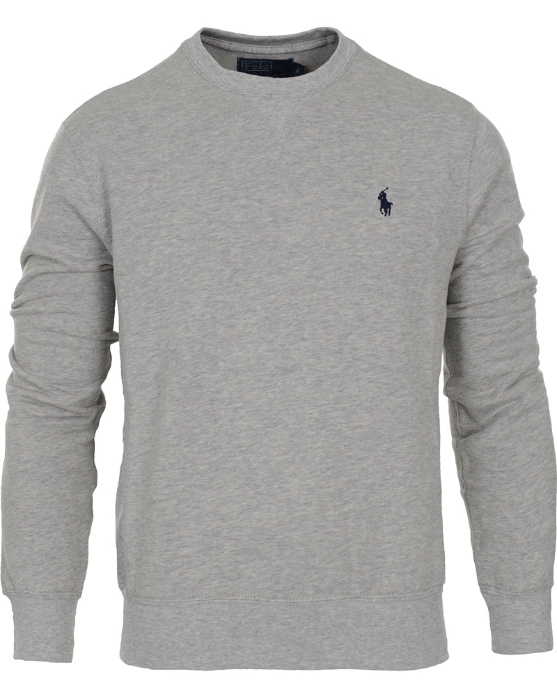 Herre | Trøjer | Polo Ralph Lauren | College Crew Neck Sweater Heather