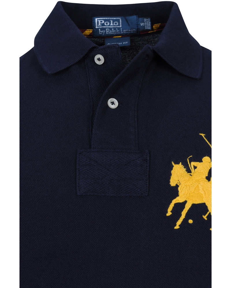 Herre | Polotrøjer | Polo Ralph Lauren | Custom Fit Dual Match Polo Navy