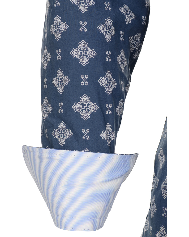 Herre | Skjorter | Stenströms | Skjorta Slimline Pattern Print