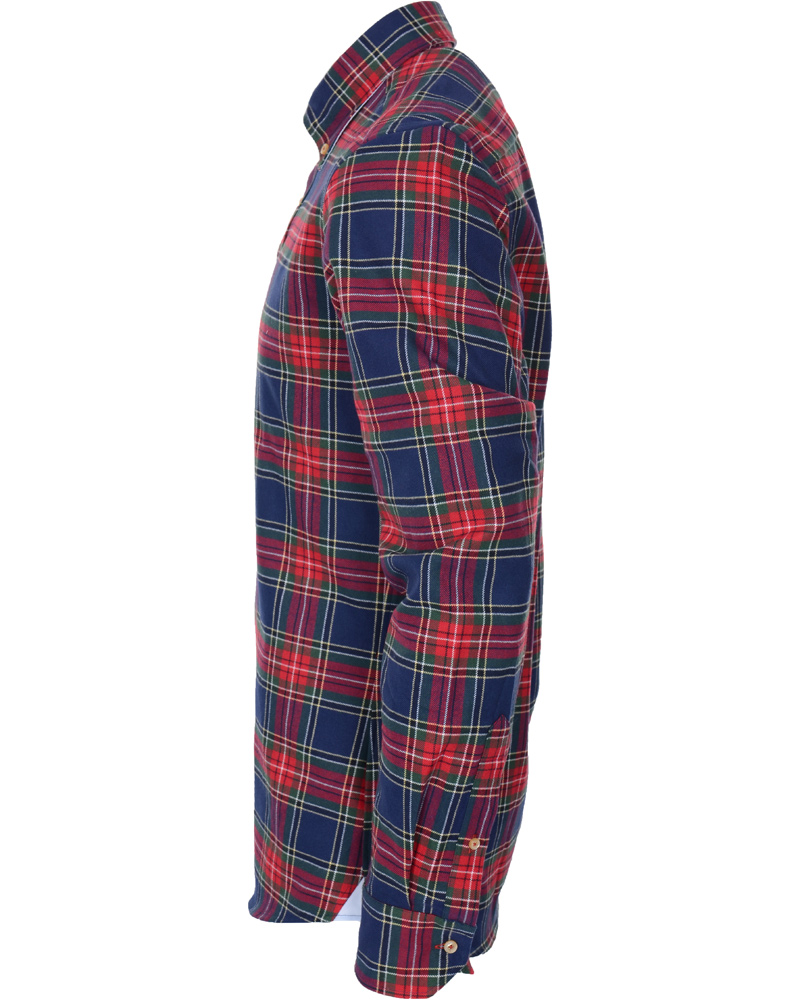 Herre | Skjorter | Stenströms | Skjorta Sport Flanell Red