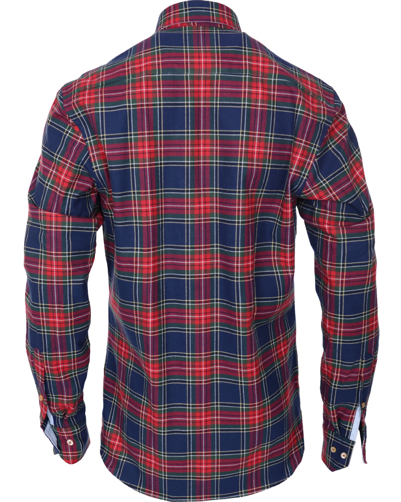 Herre | Skjorter | Stenströms | Skjorta Sport Flanell Red