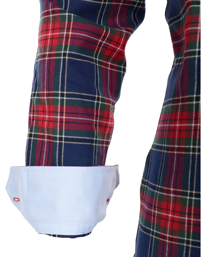 Herre | Skjorter | Stenströms | Skjorta Sport Flanell Red