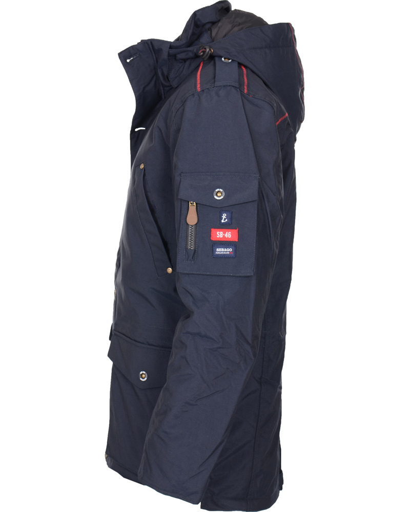 Herre | Jakker | Sebago | Saybrook Parka Navy