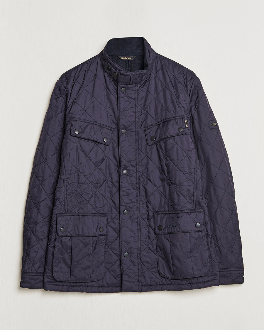 Herre | Jakker | Barbour International | Ariel Polarquilt International Jacket Navy