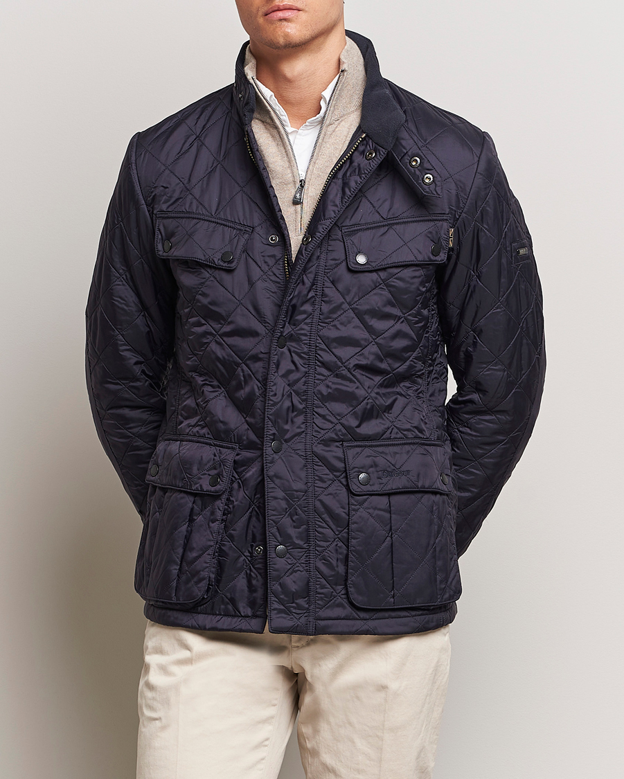 Herre | Efterårsjakker | Barbour International | Ariel Polarquilt International Jacket Navy