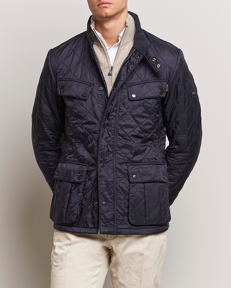 Herre | Klassiske jakker | Barbour International | Ariel Polarquilt International Jacket Navy
