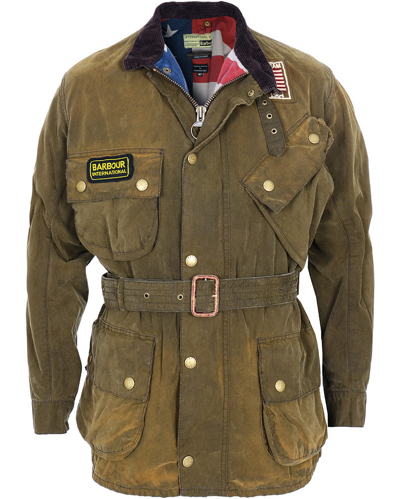 Herre | Jakker | Barbour International | Steve McQueen Rexton Jacket Olive