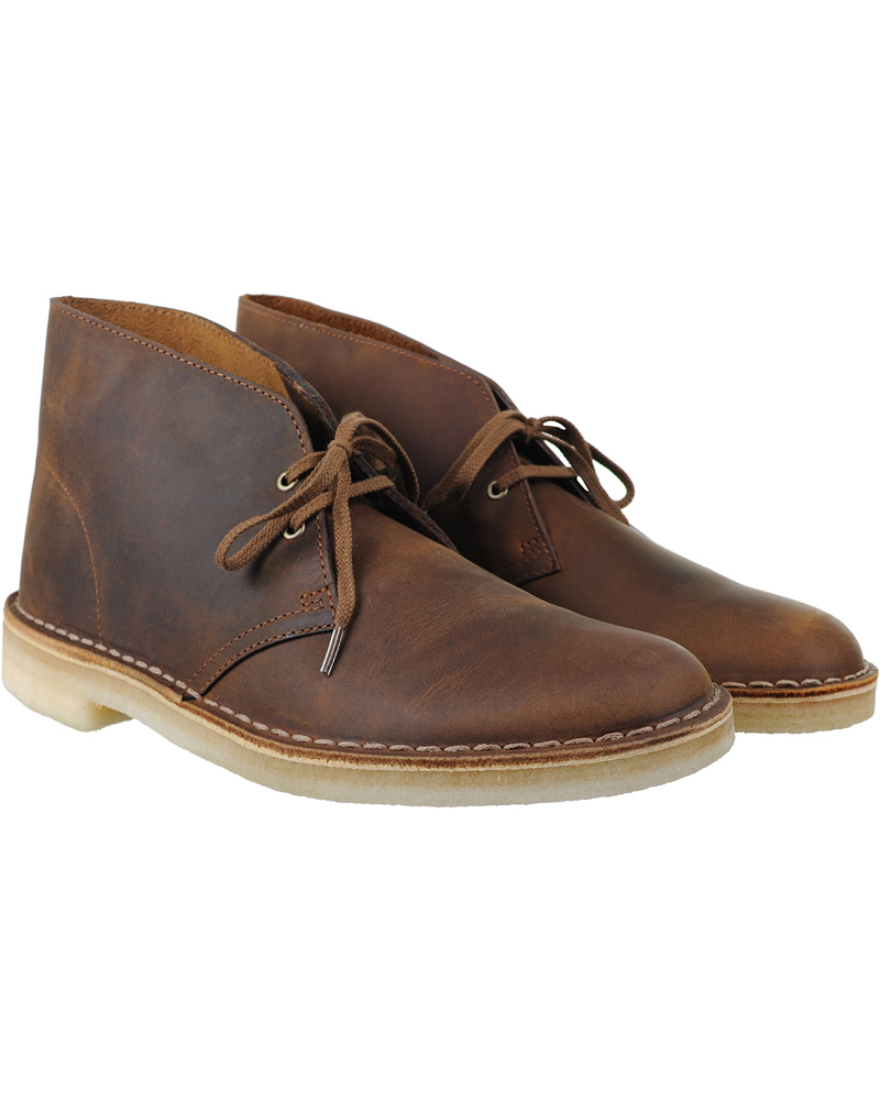 Ulempe Catena indbildskhed Clarks Originals Desert Boot Beeswax Leather - CareOfCarl.dk